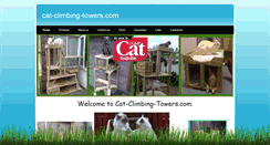 Desktop Screenshot of cat-climbing-towers.com